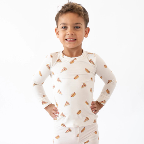 Pizza Two-Piece Bamboo Set