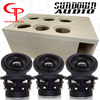 LOADED TRU SPEC Prefab 6x 6.5" Subwoofer Enclosure Sundown SA6.5SW