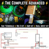 *The Complete Advanced: 1/0 AWG Stage 2 Wiring Kit 