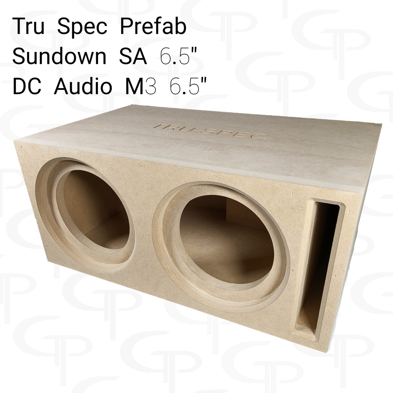 dual 6.5 subwoofer enclosure