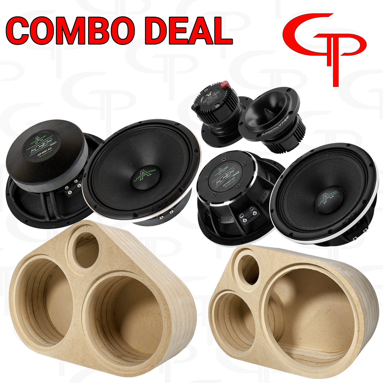 COMBO DEAL: Custom Door Pods+ Deaf Bonce W81AC, M65AN, T25