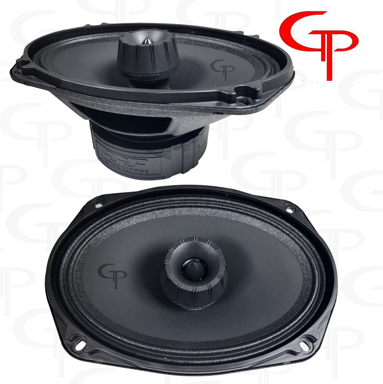 Apocalypse AP-X69A 6x9 w/ Super Tweeter Coaxial Speakers (Pair) - GP Car  Audio