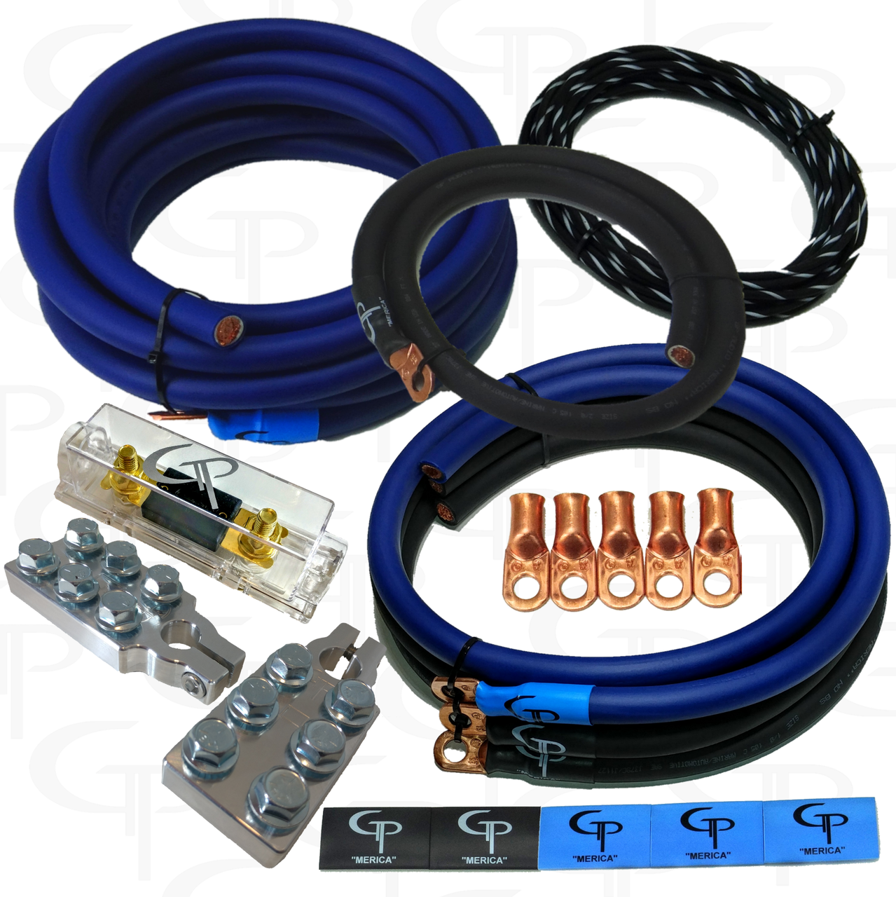 *The Complete: 2/0 AWG Stage 1 Wiring Kit 