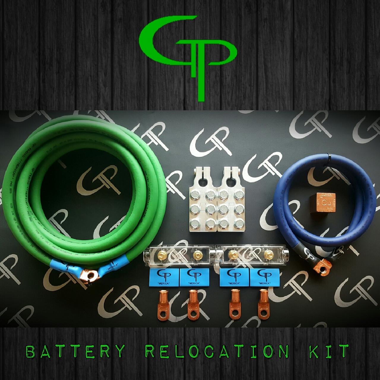 Battery Relocation Kit 1/0 AWG