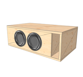 2 8 subwoofer box