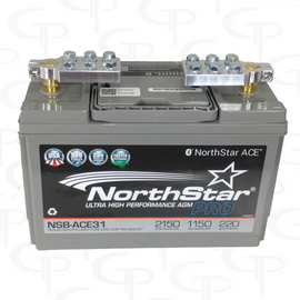 Northstar AGM31 w/ SAE Ring Terminal Style Machined Terminals