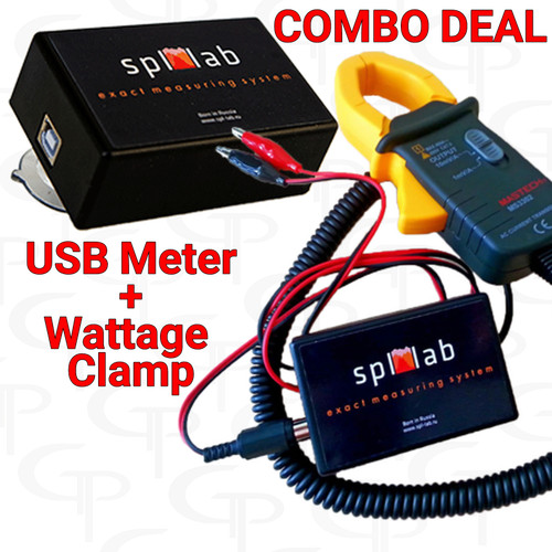 *COMBO DEAL: SPL LAB USB METER + WATTAGE CLAMP