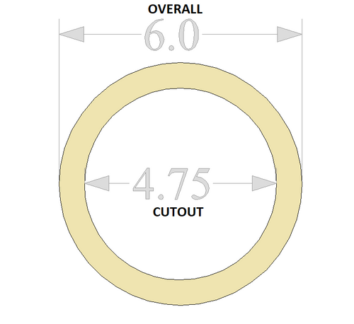 GP 5.25" Speaker Rings