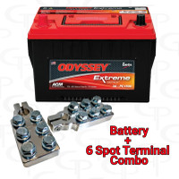 ODYSSEY Extreme Series Battery ODX-AGM34 w/ GP Machined Terminals 