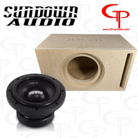 LOADED TRU SPEC Prefab Single 6.5" Subwoofer Enclosure Sundown SA6.5SW