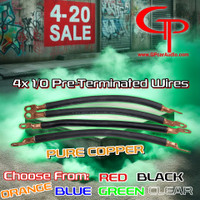 4 for $20: 1ft GP 1/0 Preterminated Wires 