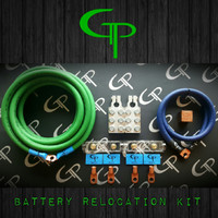 Battery Relocation Kit 2/0 AWG OFC GP Audio MADE IN USA