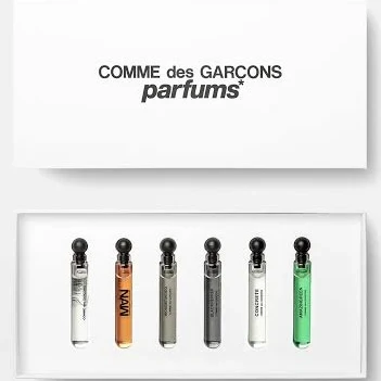  Comme des Garçons Parfum Sampling Discovering Set of 6 in 2mls.