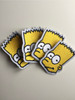 BART SIMPSON IRON-ON PATCH X 1
