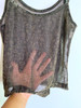 VINATEG 90S SLINKY GOLD MESH CAMISOLE