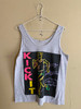 VINTAGE 'KICK IT' SURF WORKOUT TANK