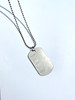 BLANK DOG | ID TAG NECKLACE
