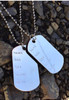 BLANK DOG | ID TAG NECKLACE