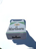 VINTAGE MALBORO MENTHOL CIGARETTE BOX ASHTRAY (GREEN)