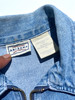 VINTAGE DENIM ZIP-UP VEST