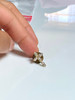 VINTAGE JEWELED CROSS PIN