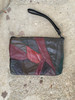VINTAGE LEATHER PATCHWORK COIN /ID PURSE
