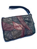 VINTAGE LEATHER PATCHWORK COIN /ID PURSE