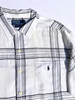 VINTAGE 90'S POLO BY RALPH LAUREN  POLO BUTTON UP (STYLE CALDWELL | WHITE/BLACK 