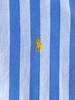 VINTAGE 90'S RALPH LAUREN  POLO BUTTON UP (STYLE CLASSIC FIT | BLUE/WHITE STRIPES) - L