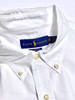 VINTAGE RALPH LAUREN 90'S POLO BUTTON UP (STYLE CLASSIC FIT | WHITE  WITH LARGE POLO BEAR) - XL
