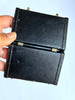 VINTAGE BRIEFCASE BUSINESS CARD HOLDER WITH CALCULATOR