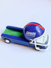 1993 NEW YORK GIANTS PICK UP TRUCK HELMUT PAPERWEIGHT WITH VELVET TRUCK BED TRAY