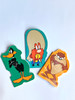 VINTAGE 1994 WARNER BROS. LOONEY TUNES - DAFFY, SYLVESTER, TAZ - NOTE PAD SET