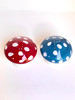 VINTAGE GROOVY MUSHROOM SALT AND PEPPER SHAKER SET