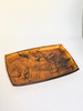 VINTAGE TORTOISE SHELL OPAGUE MARBLE CATCH ALL | TRAY