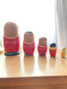 VINTAGE 1990'S CHICAGO BULLS TEAM NESTING DOLLS
