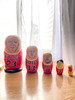 VINTAGE 1990'S CHICAGO BULLS TEAM NESTING DOLLS