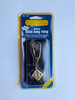VINTAGE 18K GOLD PLATED DICE KEYCHAIN