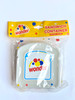 VINTAGE 2010 WONDER BREAD SANDWICH STORAGE CONTAINER (WHITE LID)