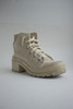 VINTAGE 90S GRUNGE CANVAS BOOTS - SZ 9