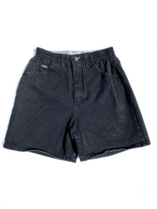 LEE BLACK DENIM SHORTS LEE BLACK DENIM SHORTS