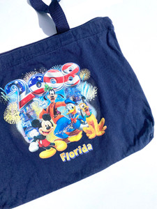 VINTAGE DISNEY WORLD TOTE BAG - Florida, 2008