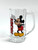 VINTAGE 90S DISNEY MICKEY MOUSE GLASS FOUNTAIN MUG