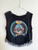 VINTAGE 90S NATIVE CRAZY HORSE FRINGED CROP TOP - S/M