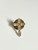 VINTAGE JEWELED CROSS PIN