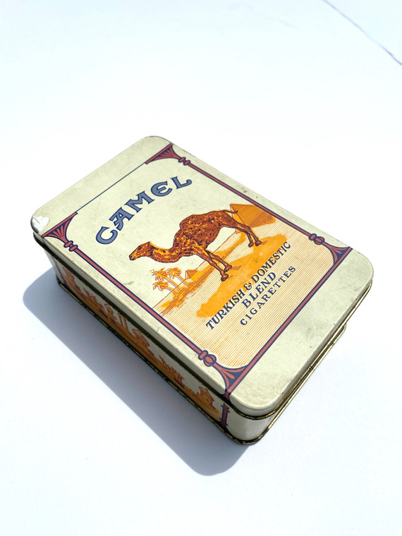 VINTAGE 90S CAMEL CIGARETTE TIN | STASH BOX