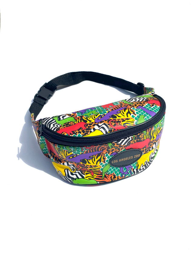 LOS ANGELOS ZOO MULTI-COLORED FANNY PACK