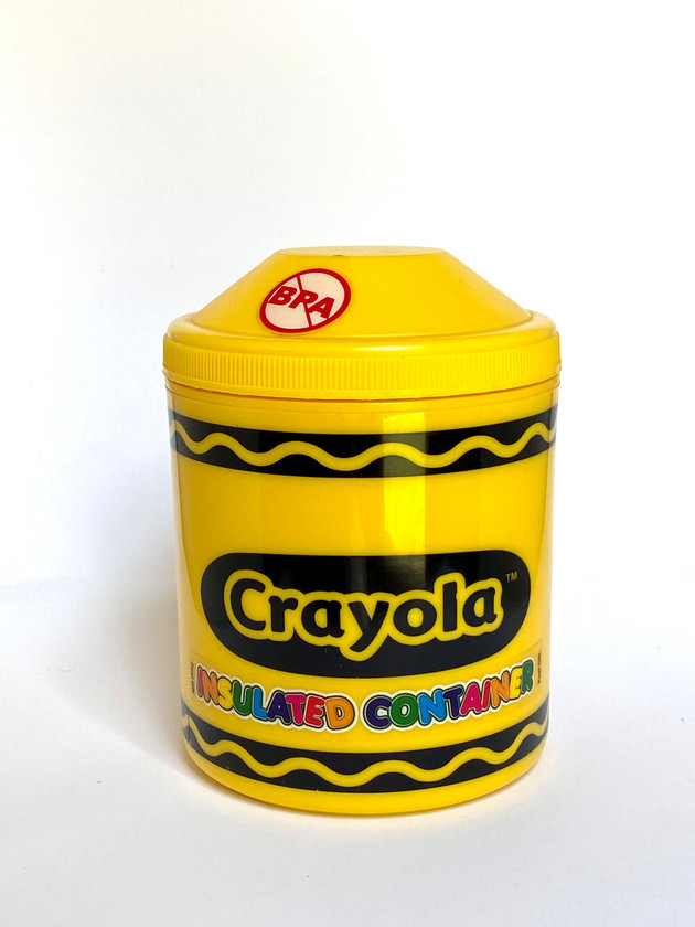 VINTAGE 2010 CRAYOLA INSULATED STORAGE CONTAINER