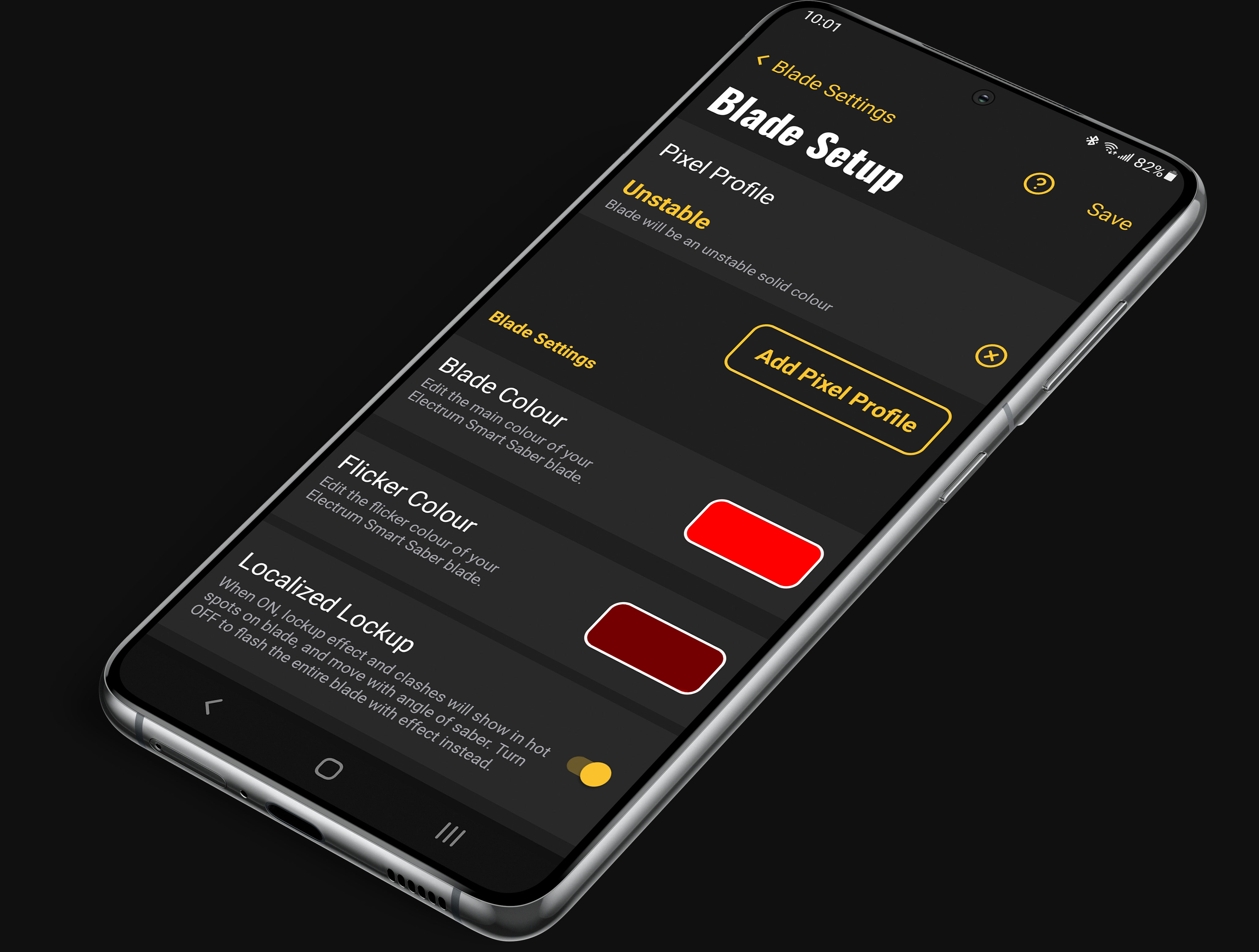 Blade Styles Unity II App