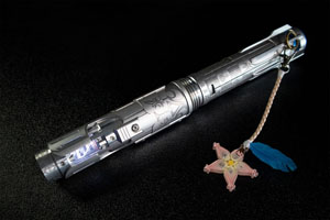 Kingdom Hearts Keyblade themed Scion with Handmade Pommel Charm.